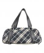 BURBERRY BLUE LABELバーバリー ブルー レーベル）の古着「トートバッグ」｜ブラック