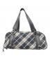 BURBERRY BLUE LABEL (バーバリー ブルー レーベル) トートバッグ ブラック：8000円
