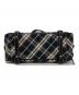 中古・古着 BURBERRY BLUE LABEL (バーバリー ブルー レーベル) トートバッグ ブラック：8000円