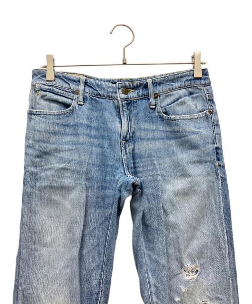 POLO RALPH LAUREN（ポロ・ラルフローレン）POLO RALPH LAUREN (ポロ・ラルフローレン) ダメージスキニーデニムパンツ インディゴ サイズ:66（W26）の古着・服飾アイテム