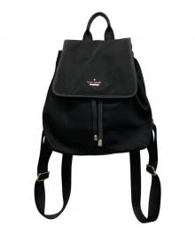 Kate Spade（ケイトスペード）の古着「ナイロンリュック」｜ブラック