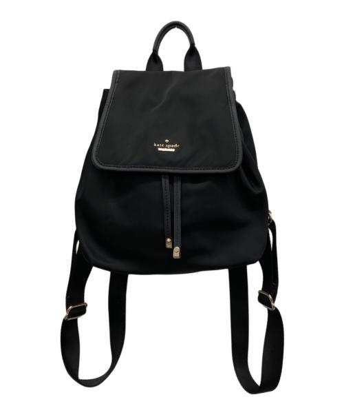 Kate Spade（ケイトスペード）Kate Spade (ケイトスペード) ナイロンリュック ブラックの古着・服飾アイテム