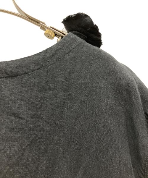 BEARDSLEY（ビアズリー）BEARDSLEY (ビアズリー) 半袖ブラウス ブラック サイズ:FREEの古着・服飾アイテム