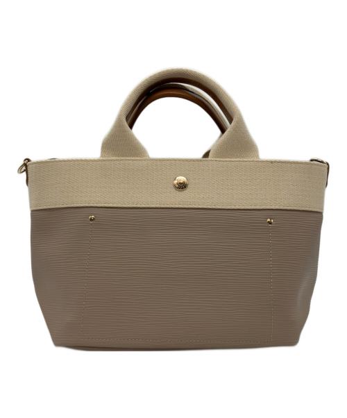 Breath TOPKAPI（ブレス トプカピ）Breath TOPKAPI (ブレス トプカピ) 2WAYショルダーバッグ ベージュの古着・服飾アイテム