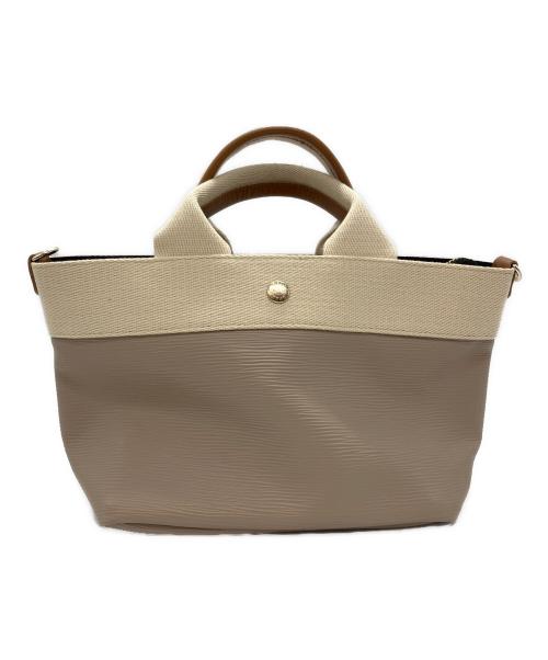 Breath TOPKAPI（ブレス トプカピ）Breath TOPKAPI (ブレス トプカピ) 2WAYショルダーバッグ ベージュの古着・服飾アイテム