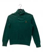 POLO RALPH LAURENポロ・ラルフローレン）の古着「厚手ニット」｜グリーン