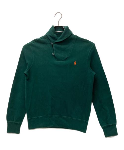 POLO RALPH LAUREN（ポロ・ラルフローレン）POLO RALPH LAUREN (ポロ・ラルフローレン) 厚手ニット グリーン サイズ:Sの古着・服飾アイテム