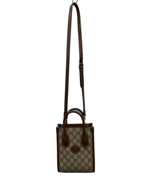 GUCCI（グッチ）GUCCI (グッチ) インターロッキングG ミニトートバッグの古着・服飾アイテム