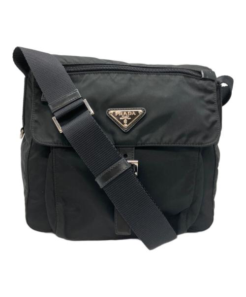 PRADA（プラダ）PRADA (プラダ) ショルダーバッグ ブラックの古着・服飾アイテム