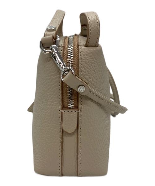 GIANNI CHIARINI（ジャンニ キアリーニ）GIANNI CHIARINI (ジャンニ キアリーニ) 2WAYショルダーバッグ ベージュの古着・服飾アイテム