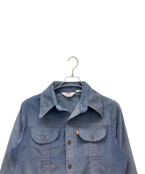 LEVI'S（リーバイス）LEVI'S (リーバイス) 長袖シャツ ネイビー サイズ:Mの古着・服飾アイテム