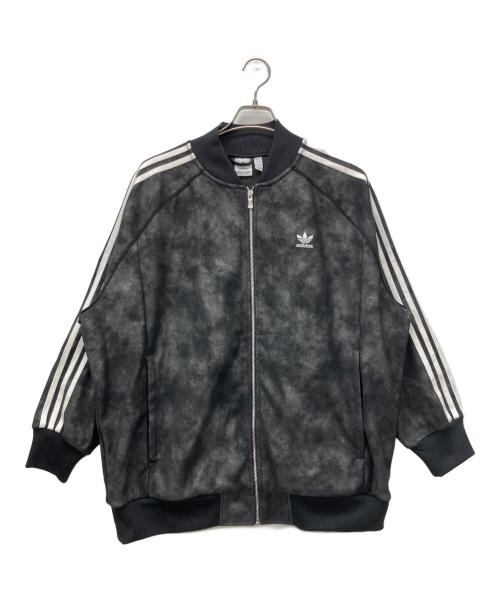 adidas（アディダス）adidas (アディダス) SST リュクス トラックトップ ブラック サイズ:２XLの古着・服飾アイテム
