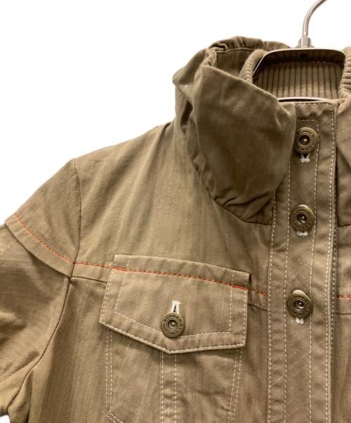 BURBERRY BLUE LABEL（バーバリー ブルー レーベル）BURBERRY BLUE LABEL (バーバリー ブルー レーベル) 半袖ワンピース カーキ サイズ:36の古着・服飾アイテム