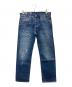 LEVI'S（リーバイス）の古着「501ペイントボタンフライデニムパンツ」｜インディゴ
