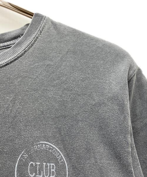 stussy（ステューシー）stussy (ステューシー) 半袖カットソー グレー サイズ:Sの古着・服飾アイテム