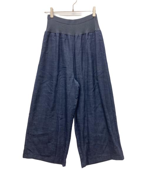 BEARDSLEY（ビアズリー）BEARDSLEY (ビアズリー) ウエストリブデニムパンツ ネイビー サイズ:Fの古着・服飾アイテム