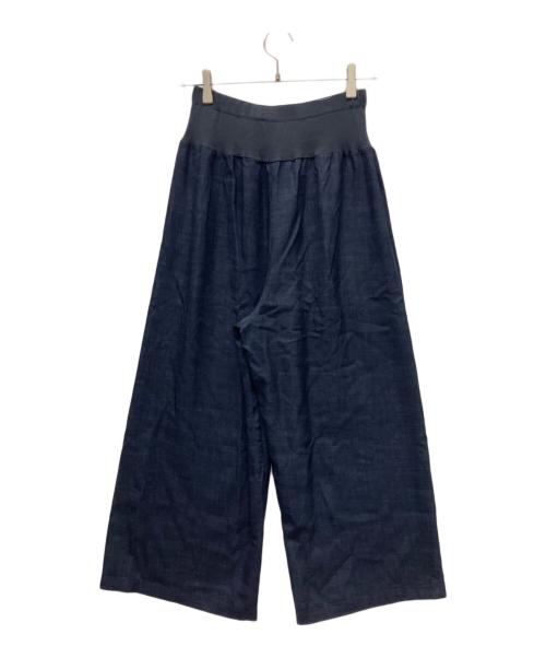 BEARDSLEY（ビアズリー）BEARDSLEY (ビアズリー) ウエストリブデニムパンツ ネイビー サイズ:Fの古着・服飾アイテム