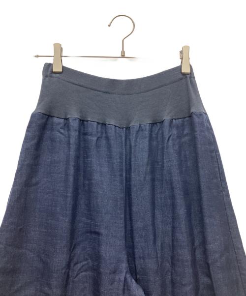 BEARDSLEY（ビアズリー）BEARDSLEY (ビアズリー) ウエストリブデニムパンツ ネイビー サイズ:Fの古着・服飾アイテム