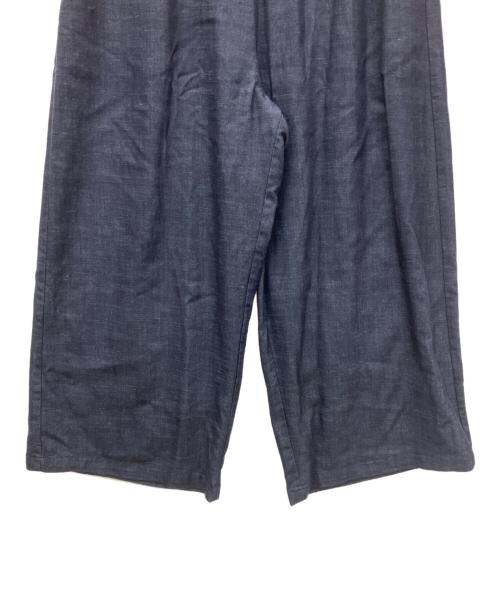 BEARDSLEY（ビアズリー）BEARDSLEY (ビアズリー) ウエストリブデニムパンツ ネイビー サイズ:Fの古着・服飾アイテム