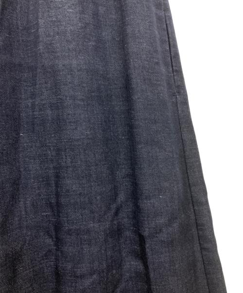 BEARDSLEY（ビアズリー）BEARDSLEY (ビアズリー) ウエストリブデニムパンツ ネイビー サイズ:Fの古着・服飾アイテム