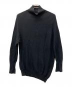 YOHJI YAMAMOTOヨウジヤマモト）の古着「厚手ニット」｜ブラック