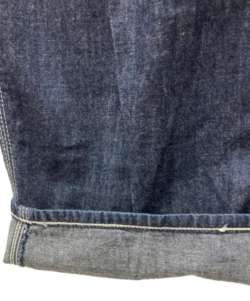Something（サムシング）Something (サムシング) FREAK'S STORE (フリークスストア) 別注ボタンフライングサロペット インディゴ サイズ:Sの古着・服飾アイテム