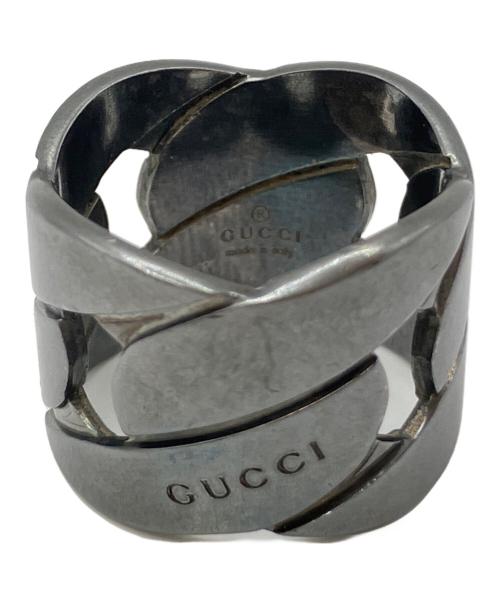 GUCCI（グッチ）GUCCI (グッチ) チェーンモチーフリング サイズ:15の古着・服飾アイテム