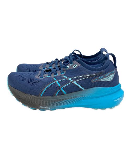 asics（アシックス）asics (アシックス) ランニングシューズ ブルー サイズ:25.0cmの古着・服飾アイテム