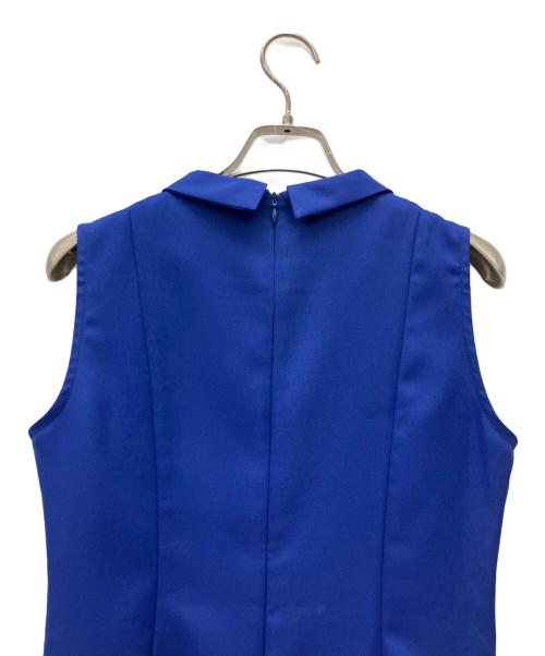 starblinc（スターブリング）starblinc (スターブリング) チェック切替襟付ワンピース ブルー サイズ:M 未使用品の古着・服飾アイテム