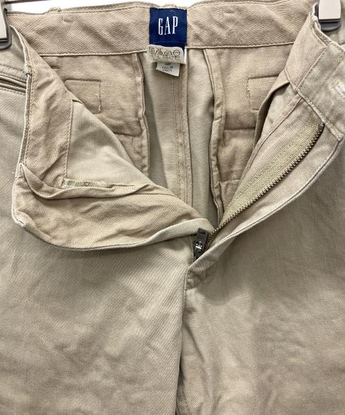 GAP（ギャップ）GAP (ギャップ) シンチバックパンツ カーキ サイズ:79×76の古着・服飾アイテム