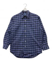 RALPH LAUREN（ラルフローレン）の古着「長袖シャツ」｜ブルー