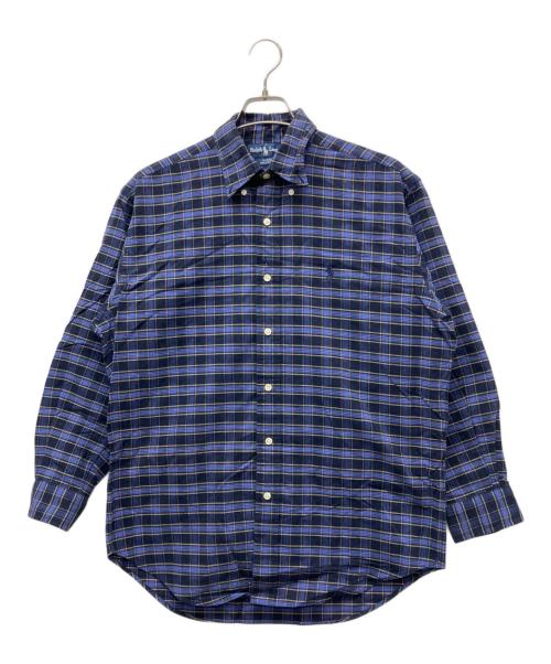 RALPH LAUREN（ラルフローレン）RALPH LAUREN (ラルフローレン) 長袖シャツ ブルー サイズ:Mの古着・服飾アイテム