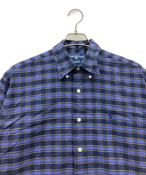 RALPH LAUREN（ラルフローレン）RALPH LAUREN (ラルフローレン) 長袖シャツ ブルー サイズ:Mの古着・服飾アイテム