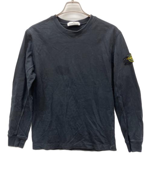 STONE ISLAND（ストーンアイランド）STONE ISLAND (ストーンアイランド) 長袖カットソー ブラック サイズ:Sの古着・服飾アイテム