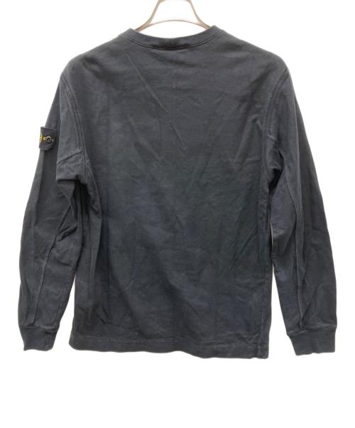 STONE ISLAND（ストーンアイランド）STONE ISLAND (ストーンアイランド) 長袖カットソー ブラック サイズ:Sの古着・服飾アイテム