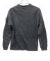 STONE ISLAND (ストーンアイランド) 長袖カットソー ブラック サイズ:S：7000円