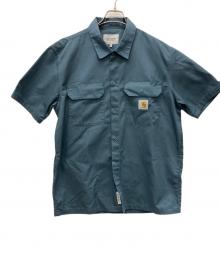 CarHartt（カーハート）の古着「半袖シャツ」｜スカイブルー