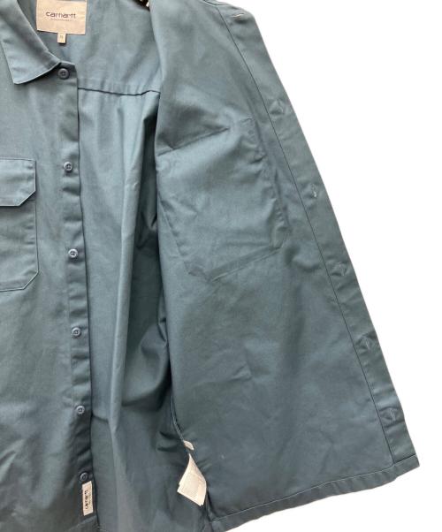 CarHartt（カーハート）CarHartt (カーハート) 半袖シャツ スカイブルー サイズ:XLの古着・服飾アイテム