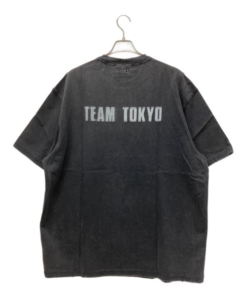 TEAM WANG（チームワン）TEAM WANG (チームワン) 半袖カットソー ブラック サイズ:2 未使用品の古着・服飾アイテム
