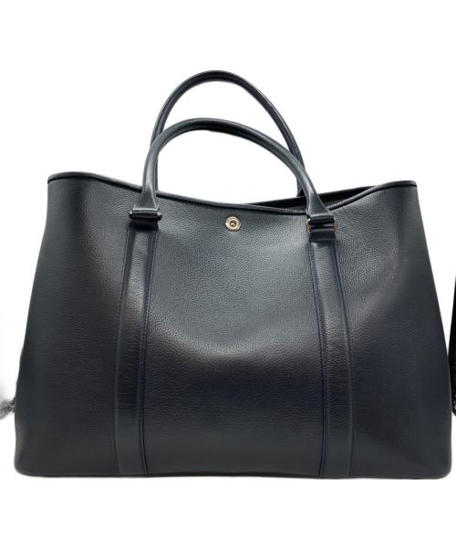 BARNEYS NEWYORK（バーニーズ・ニューヨーク）BARNEYS NEWYORK (バーニーズ・ニューヨーク) トートバッグ ネイビーの古着・服飾アイテム