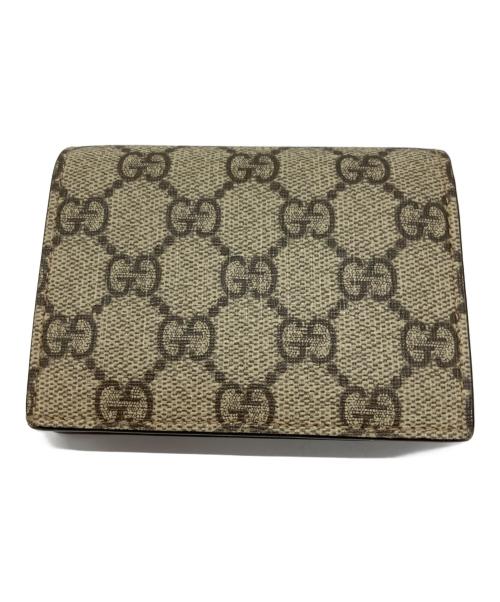 GUCCI（グッチ）GUCCI (グッチ) コンパクトウォレット ベージュの古着・服飾アイテム