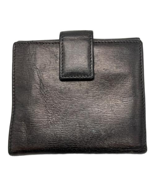 GUCCI（グッチ）GUCCI (グッチ) 2つ折り財布 ブラックの古着・服飾アイテム