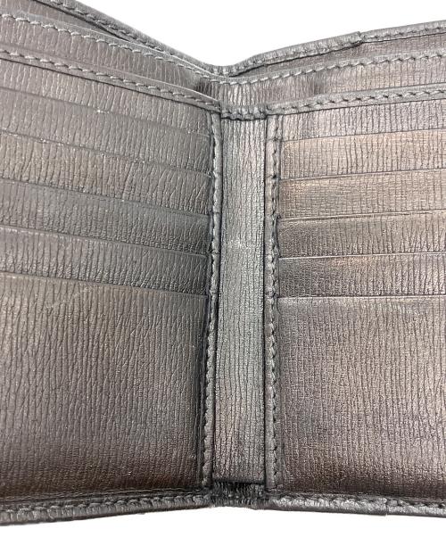 GUCCI（グッチ）GUCCI (グッチ) 2つ折り財布 ブラックの古着・服飾アイテム