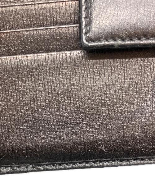 GUCCI（グッチ）GUCCI (グッチ) 2つ折り財布 ブラックの古着・服飾アイテム
