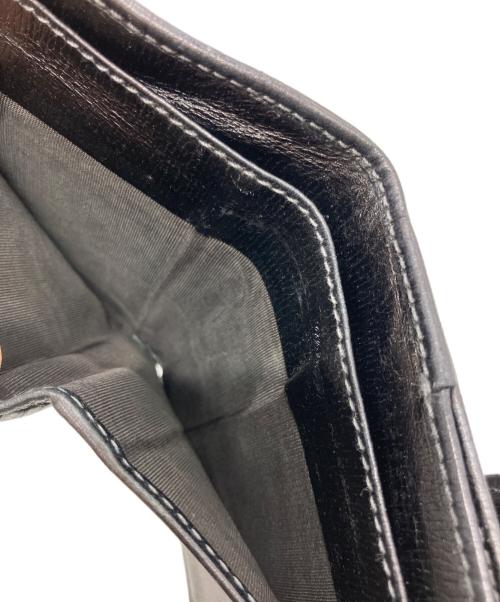 GUCCI（グッチ）GUCCI (グッチ) 2つ折り財布 ブラックの古着・服飾アイテム