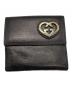 GUCCI（グッチ）の古着「2つ折り財布」｜ブラック