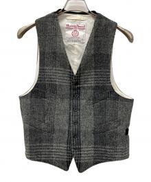 Harris Tweed×BEAMS（ハリスツイード×ビームス）の古着「ベスト」｜グレー