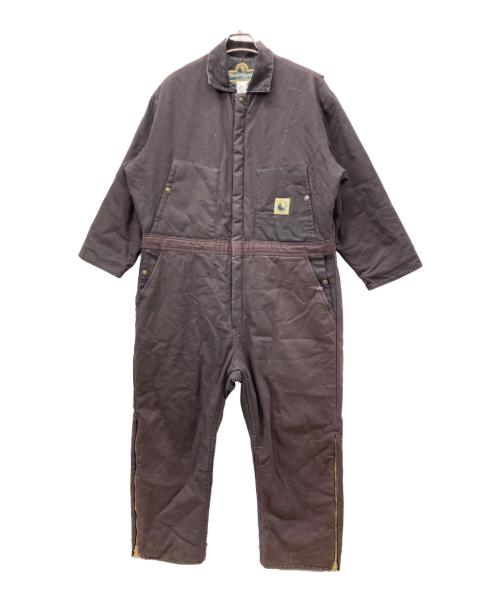 Berne Apparel（バーン・アパレル）Berne Apparel (バーン・アパレル) 中綿オーバーオール ブラック サイズ:XLの古着・服飾アイテム