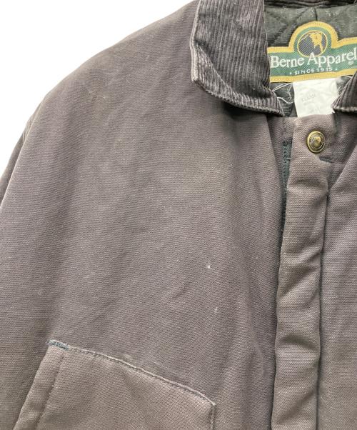 Berne Apparel（バーン・アパレル）Berne Apparel (バーン・アパレル) 中綿オーバーオール ブラック サイズ:XLの古着・服飾アイテム