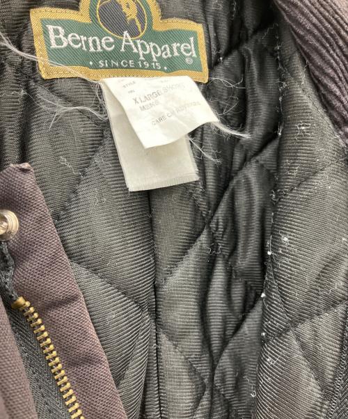 Berne Apparel（バーン・アパレル）Berne Apparel (バーン・アパレル) 中綿オーバーオール ブラック サイズ:XLの古着・服飾アイテム